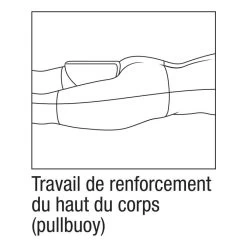 Arena Swim Keel Noir -Swim Fit Soldes 1E35855 2 1