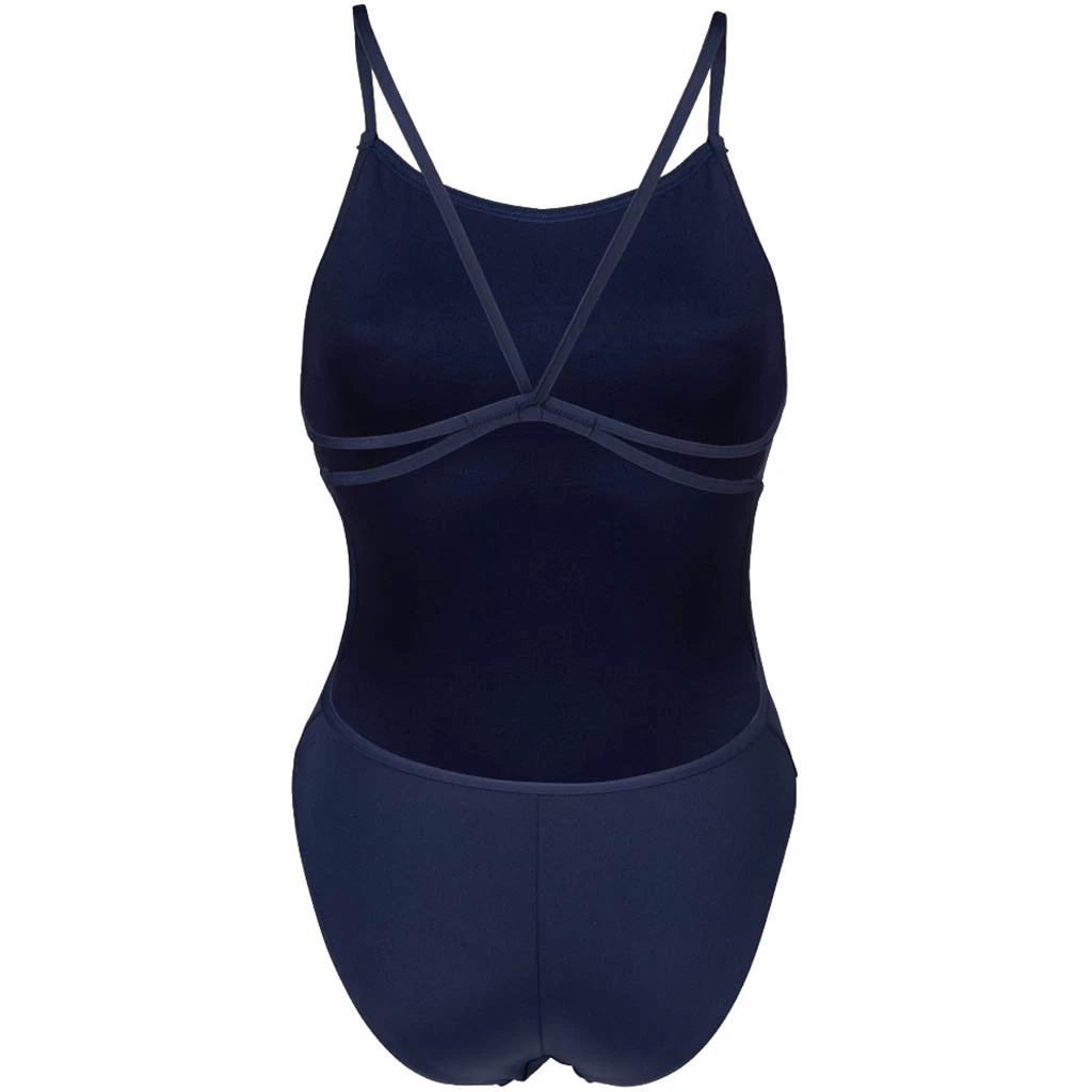 Arena Swimsuit Lace Back Solid Femme – Image 4