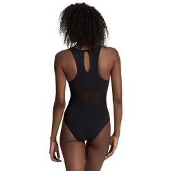Arena Water Touch Swimsuit Vent Back Femme Noir -Swim Fit Soldes main 006658 500 WOMEN S ARENA MESH PANELS SWIMSUIT VENT BACK 002 3acc