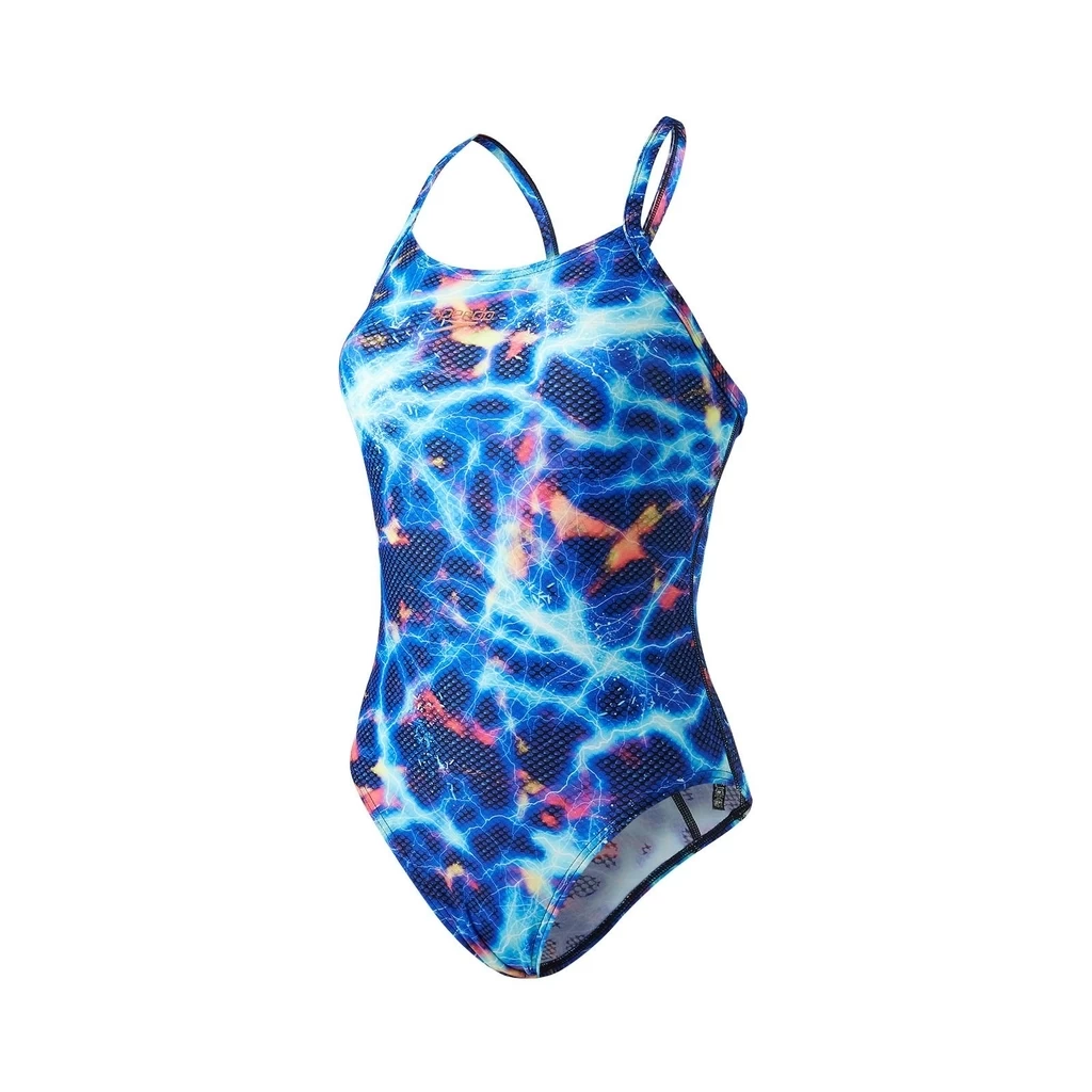 Speedo Storm Wave Digital Rippleback Femme Bleu 3 Speedo Storm Wave Digital Rippleback Femme Bleu