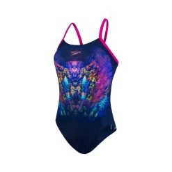 Speedo End Naturfill Placement Rippleback Femme Noir