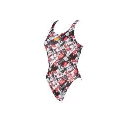 Arena Comics Race Swim Tech One Piece Femme Noir