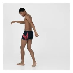 Speedo Boomstar Placement Aquashort Homme Noir -Swim Fit Soldes main 266005 167641 2 5789