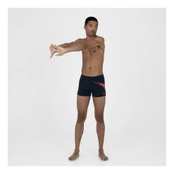 Speedo Boomstar Placement Aquashort Homme Noir -Swim Fit Soldes main 266005 167645 6 d925