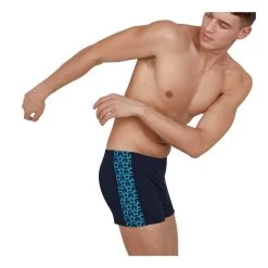 Speedo Boomstar Splice Aquashort Homme Noir -Swim Fit Soldes main 266023 167659 3 8738