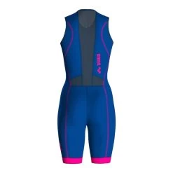 Arena Trisuit ST 2.0 Front Zip Femme Bleu -Swim Fit Soldes main 273721 172076 3 4a96