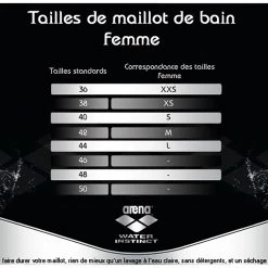 Arena Pattern One Piece Femme Noir -Swim Fit Soldes main 2A13259 1 4286