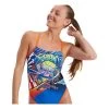 Speedo Eco Plus Rainbow Rip All Freest 1P Femme Bleu -Swim Fit Soldes main 348607 227337 1 6576
