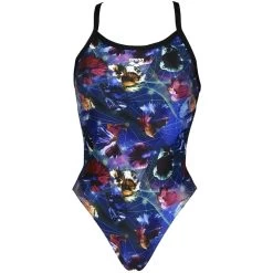 Arena Swimsuit Challenge Back Allover Femme