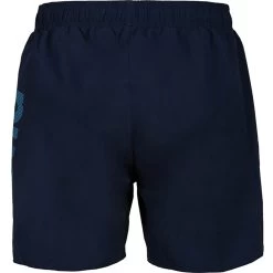 Arena Fundamentals Logo Boxer Homme Bleu -Swim Fit Soldes main arena fundamentals logo boxers men navy turquoise 4 1 1 c297