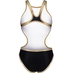 Arena One Evanescence Swimsuit Tech Back Femme Noir -Swim Fit Soldes main arena one evanescence tech back swimsuit women black multi gold 4 1 2b9e
